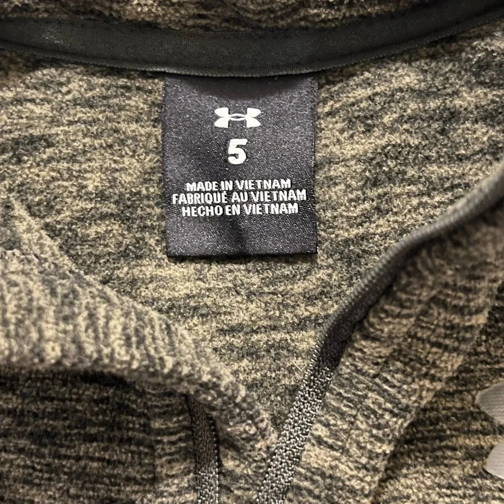 Under Armour Kids 1/4 Zip Fleece - Picture 3 of 5
